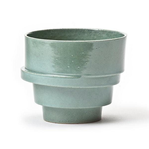 The big stacked flowerpot