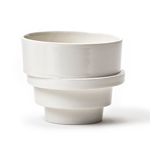 The big stacked flowerpot