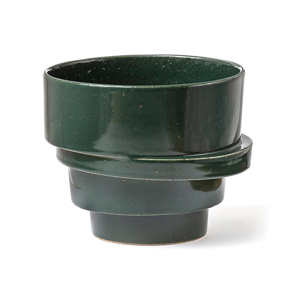 The big stacked flowerpot